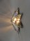 Nickel-Plated and Glass Faceted Ceiling Light, 1970s, Image 9