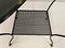Vintage Black Lacquered Toleware & Perforated Metal Table on Castors 12