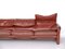 Italian Maralunga Leather Sofa by Vico Magistretti for Cassina 12