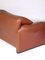 Italian Maralunga Leather Sofa by Vico Magistretti for Cassina, Image 8