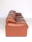 Italian Maralunga Leather Sofa by Vico Magistretti for Cassina 5