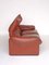 Italian Leather Maralunga Sofa by Vico Magistretti for Cassina, Image 11