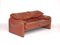 Italian Leather Maralunga Sofa by Vico Magistretti for Cassina 4