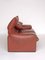 Italian Leather Maralunga Sofa by Vico Magistretti for Cassina, Image 12