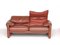 Italian Leather Maralunga Sofa by Vico Magistretti for Cassina 5