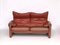 Italian Leather Maralunga Sofa by Vico Magistretti for Cassina, Image 6