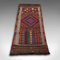 Tapis de Coureur Suzani Kilim Vintage, Moyen-Orient 5