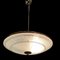 Italian Etched Glass Light Fixture by Pietro Chiesa for Fontana Arte 3