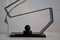 Lámpara de mesa o mesita de noche Mid-Century moderna en blanco y negro, Imagen 9