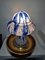 Lámpara hongo vintage grande de cristal de Murano, Imagen 1