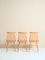 Scandinavian Vintage Oak Chairs, Set of 3, Image 3