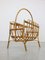 Vintage Rattan Newspaper & Magazine Rack, Image 6