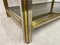 Italian Brass and Chrome Coffee Table, 1970s, Image 7
