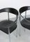 Vintage Italian Leather P40 Chairs in Style of Giancarlo Vegni, Set of 2 19