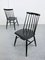 Black Fanett Dining Chairs by Ilmari Tapiovaara, Set of 2 3