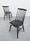 Black Fanett Dining Chairs by Ilmari Tapiovaara, Set of 2, Image 3