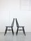 Black Fanett Dining Chairs by Ilmari Tapiovaara, Set of 2, Image 4