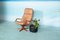 Vintage Danish Leather Swivel Lounge Chair from Berg Furniture, 1960s, Image 3