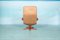 Fauteuil Pivotant Vintage en Cuir de Berg Furniture, Danemark, 1960s 8