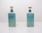 Turquoise Ceramic Table Lamps, 1970s, Set of 2 7