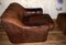 Buffalo Leather Model DS44 Lounge Chair and Ottoman from De Sede, 1960s, Image 6