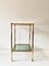 Faux Bamboo Brass Side or Console Table 2