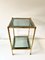 Faux Bamboo Brass Side or Console Table 1