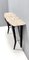 Mid-Century Wooden Console Table with Lumachella Marble Top, Italy, Image 7