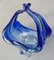 Royal Blue Murano Glass Vase & Bowl, Set of 2 3