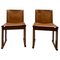 Monk Chairs by Afra & Tobia Scarpa for Molteni, Italy, 1970s, Set of 2 1