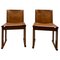 Monk Chairs by Afra & Tobia Scarpa for Molteni, Italy, 1970s, Set of 2, Image 1