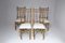 Bamboo Brass Dining Chairs, 1960s, Set of 4 3