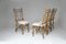 Bamboo Brass Dining Chairs, 1960s, Set of 4 5