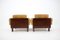 Scandinavian Cognac Leather Armchairs, 1970s, Set of 2 9