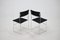 Minimalist Chrome Plated Dining Chairs, Czechoslovakia, 1970s, Set of 4, Image 6