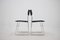 Minimalist Chrome Plated Dining Chairs, Czechoslovakia, 1970s, Set of 4, Image 5