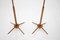 Adjustable Wooden Floor Lamps, Czechoslovakia, 1960s, Set of 2 3