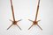 Adjustable Wooden Floor Lamps, Czechoslovakia, 1960s, Set of 2, Image 3