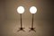 Verstellbare Stehlampen aus Holz, Tschechoslowakei, 1960er, 2er Set 6