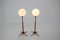 Adjustable Wooden Floor Lamps, Czechoslovakia, 1960s, Set of 2, Image 5