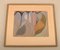 Pastello ad olio su carta, composizione astratta, metà XX secolo, Immagine 2