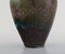 Vase en Grès Verni par Berndt Friberg 1899-1981 pour Gustavsberg Studiohand 6