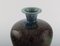 Vase en Grès Verni par Berndt Friberg 1899-1981 pour Gustavsberg Studiohand 4