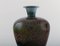 Vase aus Glasiertem Steingut von Berndt Friberg 1899-1981 für Gustavsberg Studiohandarbeiter 5