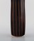 Vase aus glasierter Keramik von Stig Lindberg für Gustavsberg Studiohandmesser, Mitte 20. Jahrhundert 5