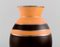 Art Deco Modell D1818 Vase aus glasierter Keramik von Boch Freres Keramis 4