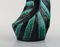 Vase avec Design Rayé de European Studio Ceramicist, 1960s 5