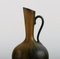 Vase mit Griff aus glasiertem Steingut von Gunnar Nylund für Rörstrand 2
