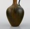 Vase mit Griff aus glasiertem Steingut von Gunnar Nylund für Rörstrand 3