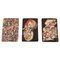 Jean Dubuffet, Serigraphie, Bank der Stundenkarte 3 Spielkarten 1
